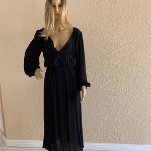 Free People long sleeved maxi dress